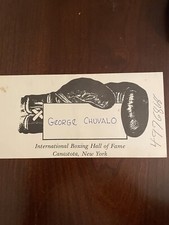 George Chuvalo Place Setting: Salón de la Fama del Boxeo