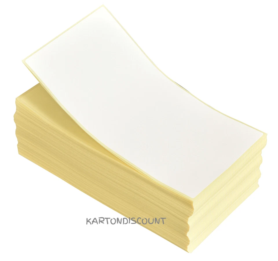 MARKENLOS 4.000 DHL Thermo Versand Etiketten 103 x 199 mm endlos gelegt für Zebra