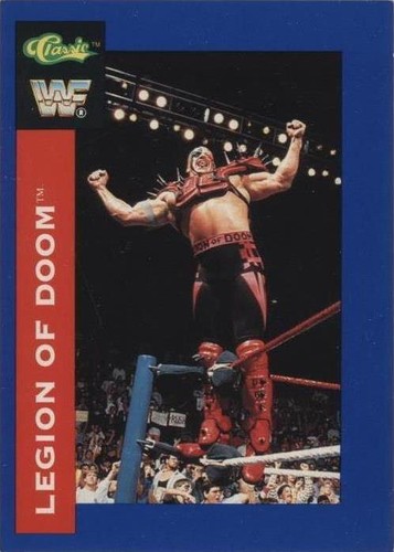 Legion Of Doom Flip Book WWF Superstars Cereal Prize Year 1991