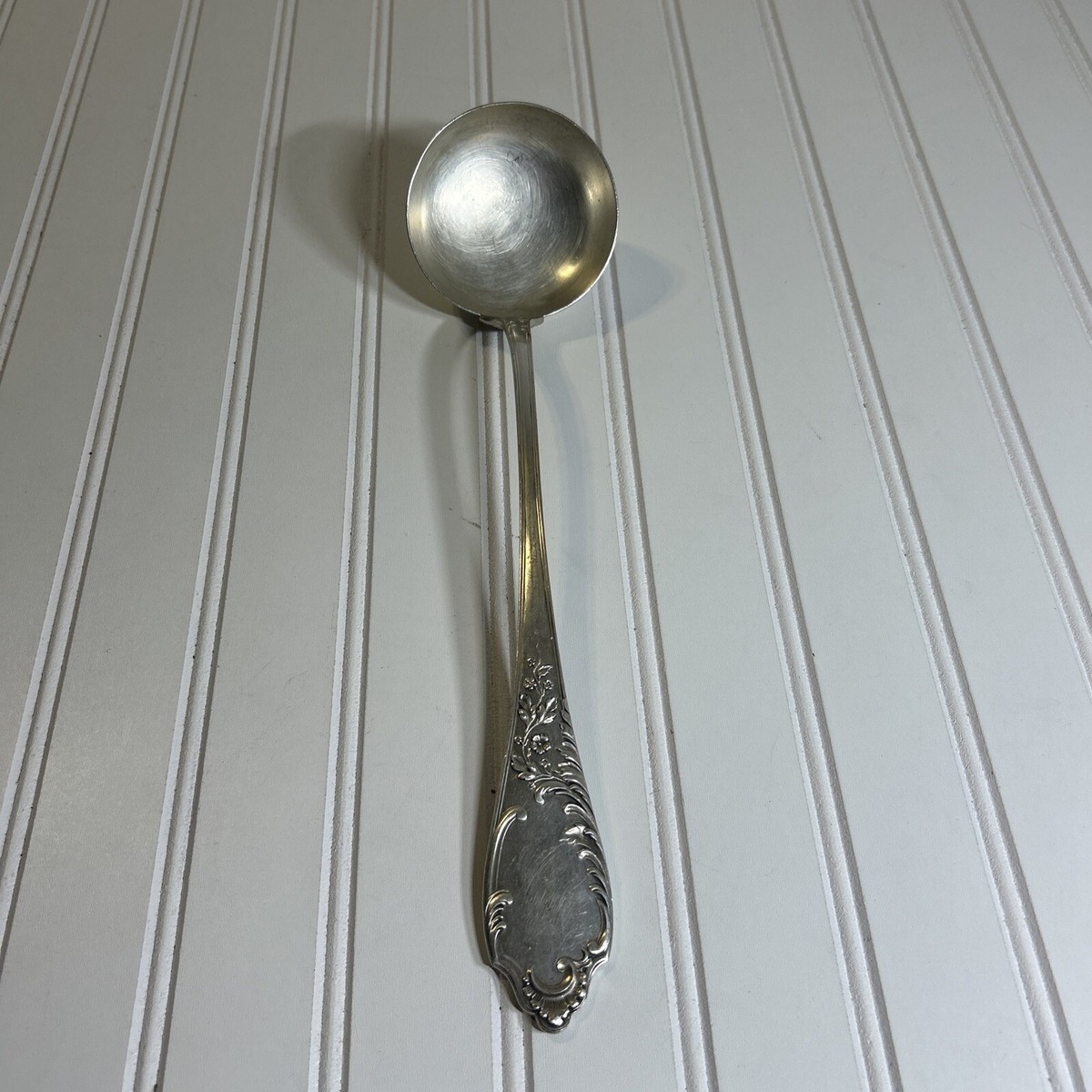 Norblin i S KA BM Poland silverplate 13 1/2” Serving Spoon