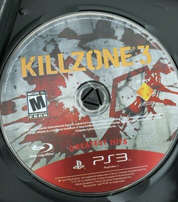 Killzone 3 Playstation 3 PS3 Excellent Conditions No Booklet Different Case 