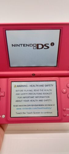 Nintendo DSi Pink Handheld System With 3 Games - Picture 6 of 15