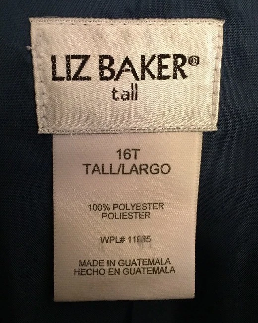 Blazer para mujer 16T Liz Baker verde azulado Foto 2 de 4