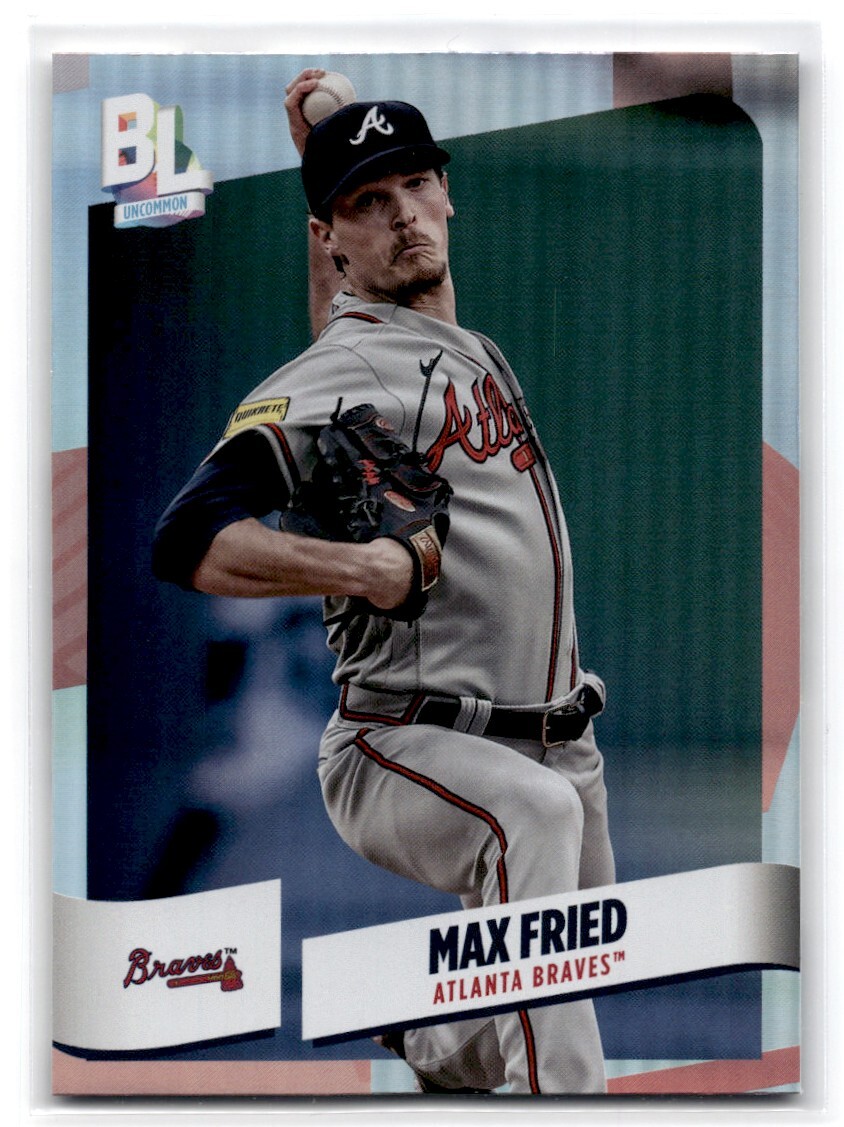 2024 Topps Big League Uncommon Rainbow Foil Max Fried