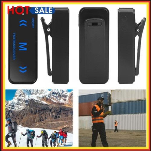 Mini-Walkie-Talkie mit Ohrhörer 400–480 MHz Zwei-Wege-Radio für Restaurant Hotel