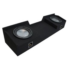 1999-2006 Chevy Silverado Ext Cab Truck Harmony A102 Dual 10" Sub Box Enclosure