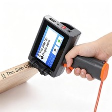 12.7mm Handheld Inkjet Printer for Label Barcode QR Code Logo on Carton Bag