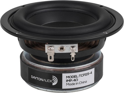 #ad #ad Dayton Audio TCP115 4 4quot; Treated Paper Cone Midbass Woofer 4 Ohm $32.16