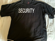 3 security uniform t shirts all size 2XL