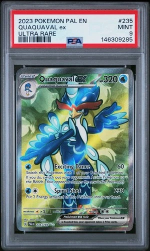 Quaquaval ex 235/193 Sv02: Paldea Evolved PSA 9 Check Out My Other Listings
