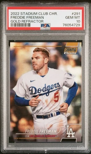 Freddie Freeman 2022 Topps Freddie Freeman Refractor