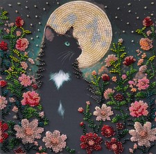 Bead embroidery kit - Can  t Sleep AMB-136