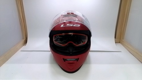 LS2 Helmets 800-1225 Assault Spark Full Face SunShield MatteChili Pepper XL - Picture 8 of 12