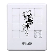 'Dancing Jester' Sliding Puzzle (PZ00008437)
