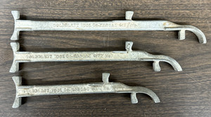 3 Aluminum Line Stretchers -Goldblatt Tool Co. Kansas City MO