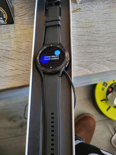 Samsung Galaxy Watch4 Classic (46mm) 4G LTE- (UK Version)Black Excellent Conditi - Picture 2 of 6