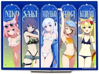Acrylic standacrylic panel [single item] Collection acrylic plate ''C108 Blue Arc