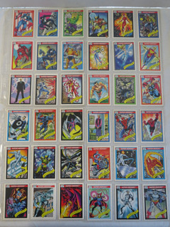 1990 Marvel Super Heroes Impel Series 1 Complete 1 162 Base Card Set