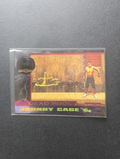 1994 Classic Mortal Kombat II MK2 Chase Card Dead Pool Move Johnny Cage DP7