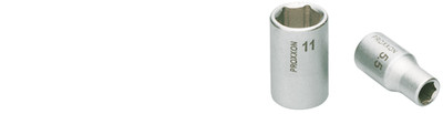 Proxxon Steckschlüsseleinsatz Nuss 1/4'' 5- 14 mm verschiedene Schlüsselweiten