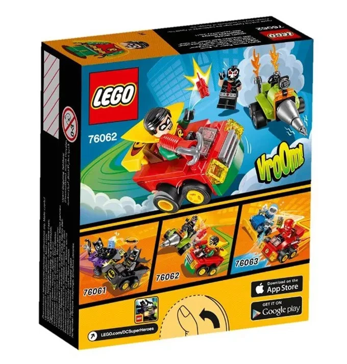 LEGO 76062 -DC COMICS SUPER HEROES - ROBIN CONTRE BANE - Photo 2/3