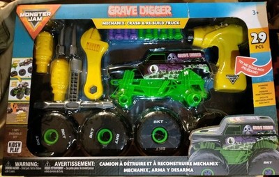 Monster Jam Official Grave Digger Monster Truck Mechanix
