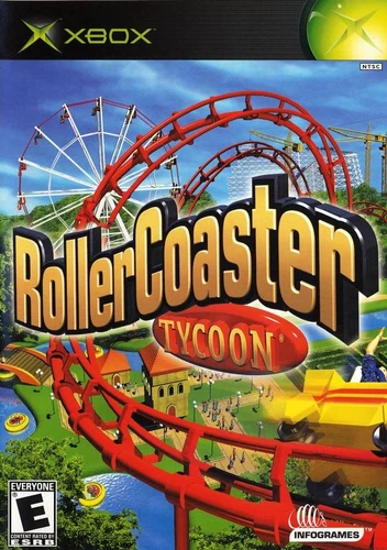 Roller Coaster Tycoon - Xbox Original RESURFACED AND TESTED