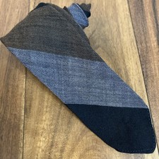 Vintage 1940s Tie Rack Wool Striped Necktie Swing Dapper 1930s Art Deco Novelty