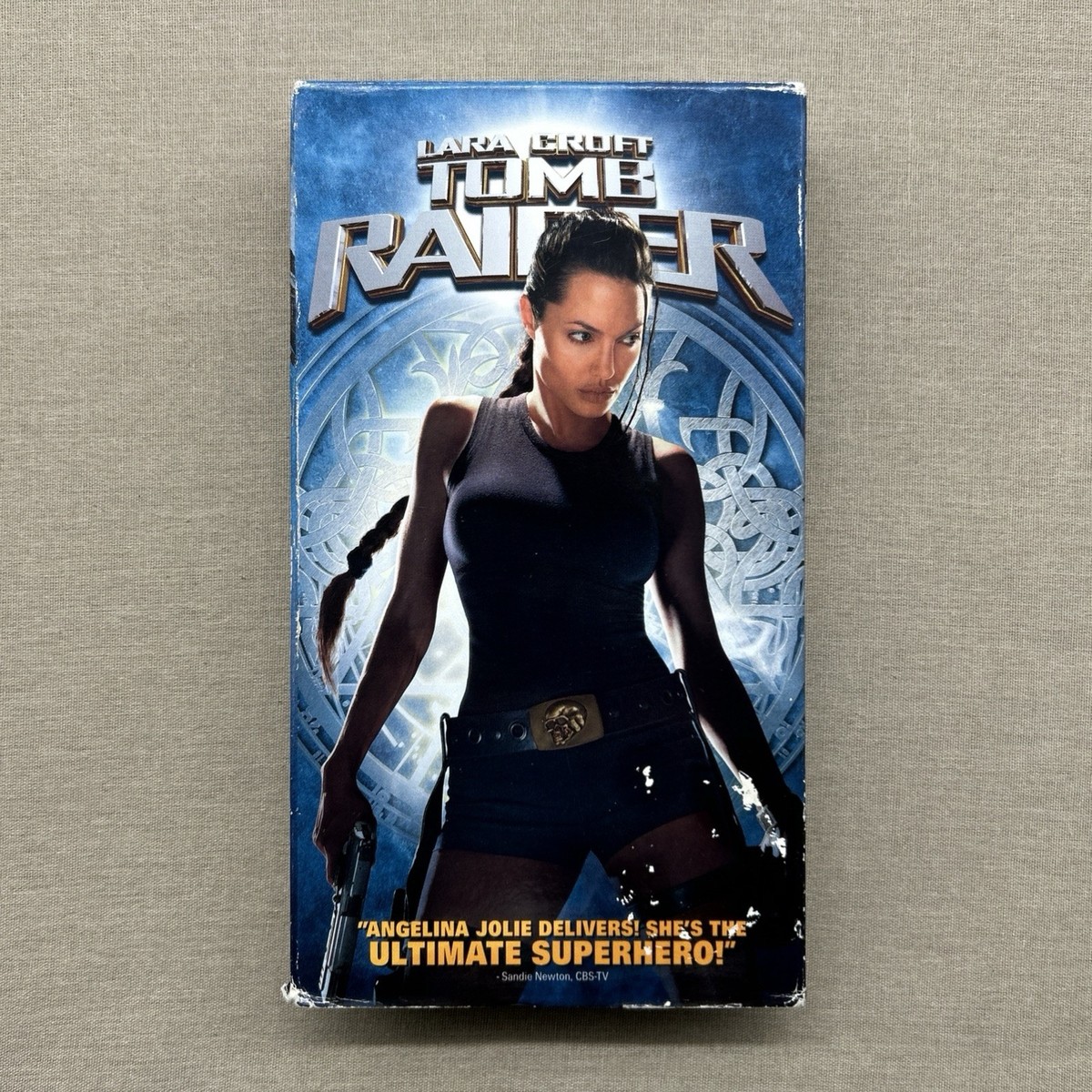 Lara Croft: Tomb Raider (VHS 2001) Video Game Adaptation Angelina