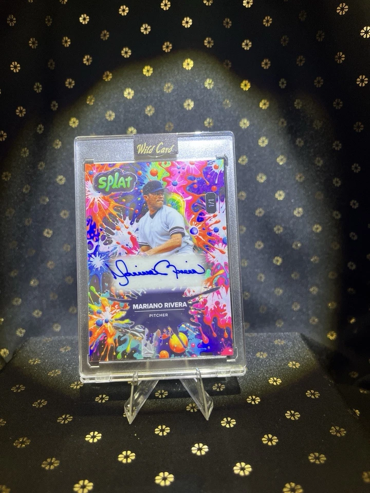 2024 Mariano Rivera Wildcard Splat 1/1 Auto Rainbow Blast! Foto 3 de 3