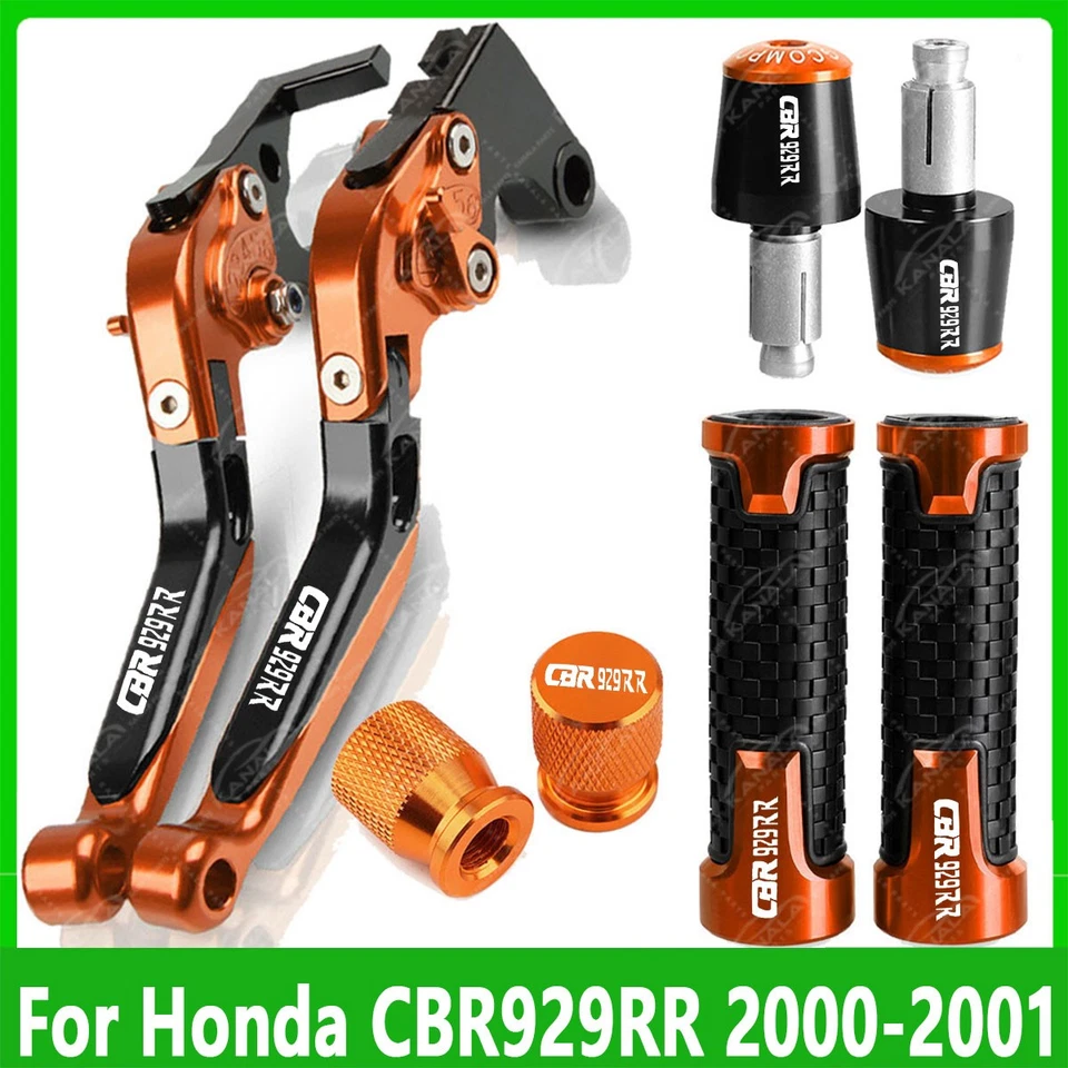 4Pcs For Honda CBR929RR 2000-2001 CNC Adjustable Long Brake &Clutch Levers Sets - Image 4 of 4