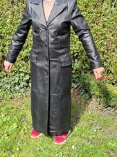 Ledermantel Damen Morena schwarz GR 36 neuwertig