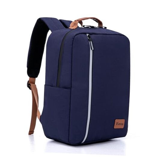 Durable Lightweight Laptop Backpack Spacious Navy Travel Bag