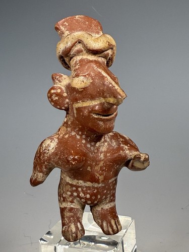 Präkolumbianische West Mexico Jalisco Terrakotta Frauenfigur ca. 300 BCE-300 CE - Bild 20 von 24