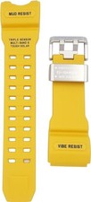 Genuine Casio G-Shock GWG-1000 Yellow Watch Band Strap Replacement JAPAN