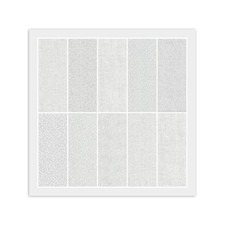 White JELLY ROLL: 20 2 1/2" Strips, Quilting 100 Cotton Fabric, 2 Dups