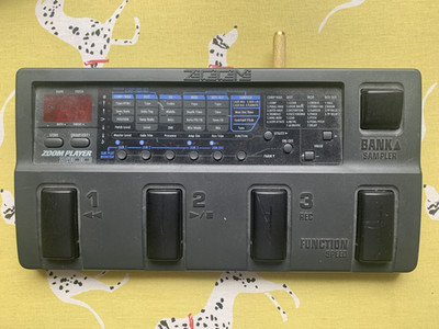 Zoom Player 2100 Multi-Effektpedal für Gitarre * OHNE STROMKABEL * (C147) - UK-Versand