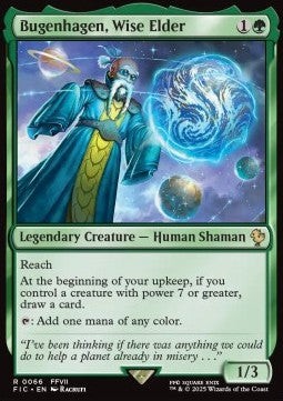 Magic/MTG Bugenhagen, Wise Elder FIC-66 Rare Englisch Neu