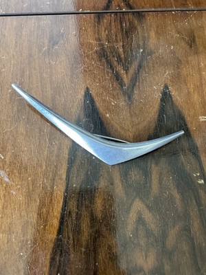 Vtg MCM Eigil Jensen Anton Michelsen Sterling Silver Modernist Brooch Denmark
