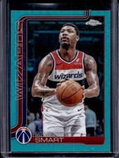 2025-26 Topps Chrome Marcus Smart Teal Refractor #/299 Wizards