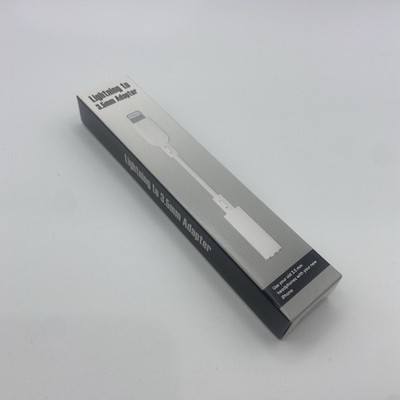 3.5mm AUX Adapter Headphones For iPhone iPad iPod LM35A01 NIB
