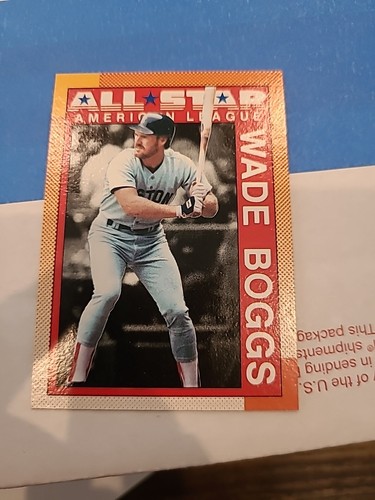 Wade Boggs Red Sox Rookie 1983 Topps Baseball Card as