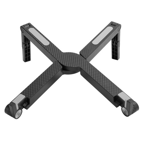 Black Tablet Notebook Stand Portable Foldable Laptop Support Base Holder Adj NEW - Afbeelding 10 van 12