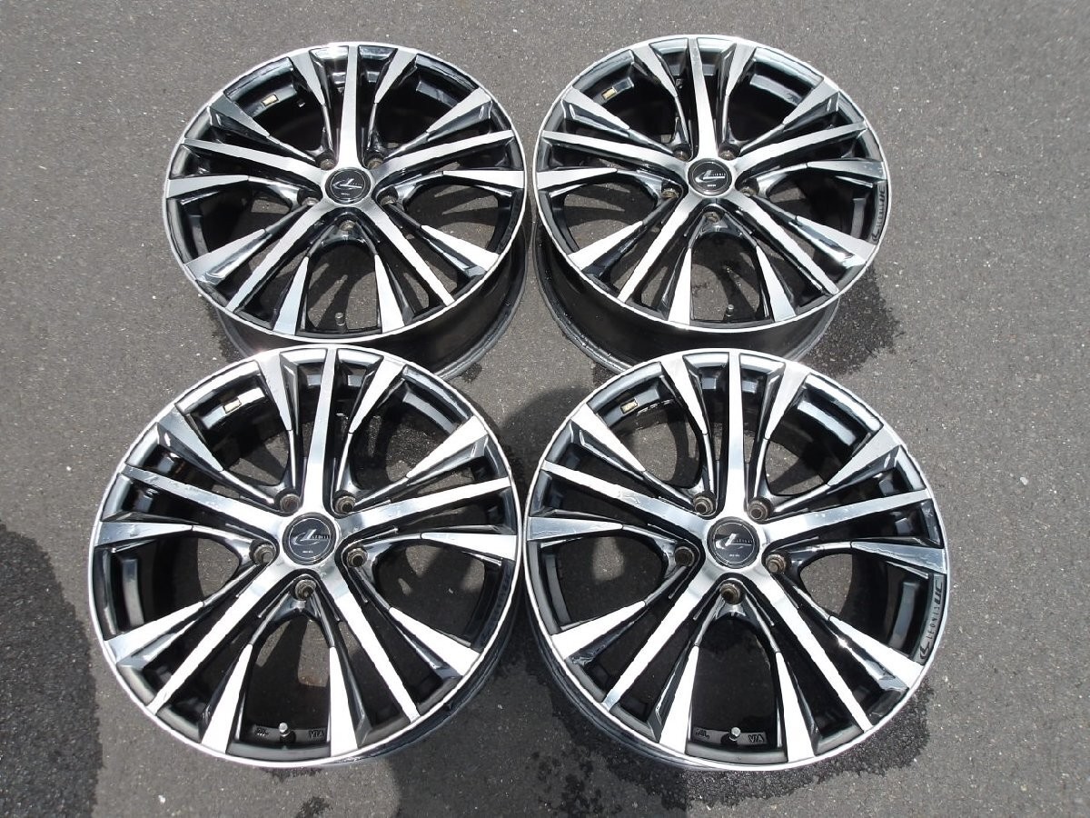 R07/07/11-5 18 Inch / Aftermarket Aluminum Wheel Leonis 7J 53 5H Pcd114.3 4 Piec