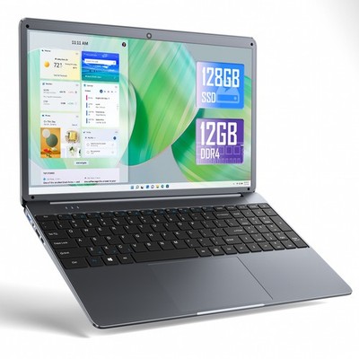 2026 SGIN Laptop 14,1/15,6 Zoll, Windows 11, Intel Celeron, 12GB RAM, 128GB SSD