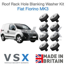 For Fiat Fiorino Mk3 Roof Rack Hole Blanking Plugs Kit W Bolts Washers For Fiat Fiorino Mk3 Roof Rack Hole Blanking Plugs Kit W Bolts Washers