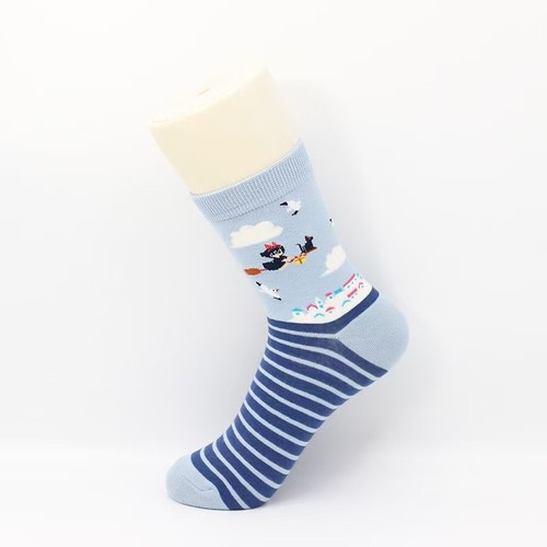 Calcetines 4 piezas Ghibli Totoro Kiki's Delivery Howl's Moving Castle Spirited Away - Imagen 6 de 6