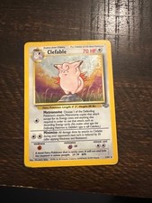 Pokemon Clefable 01/64 Wotc Jungle  Holo