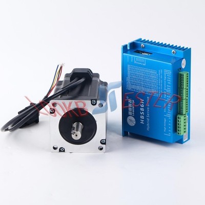 HBS86H Hybrid Servo Driver + 86HSM85-E1 Stepper Servo Closed Loop Motor New #zc