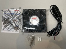 Ventilador de caja industrial EC 120Mm X 38Mm Rodamiento de bolas 116 CFM AC 110V 115V 120V 220V